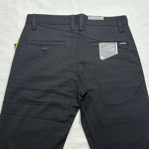 Volcom Frickin Chino, size 27(14), Black - Picture 4 of 8
